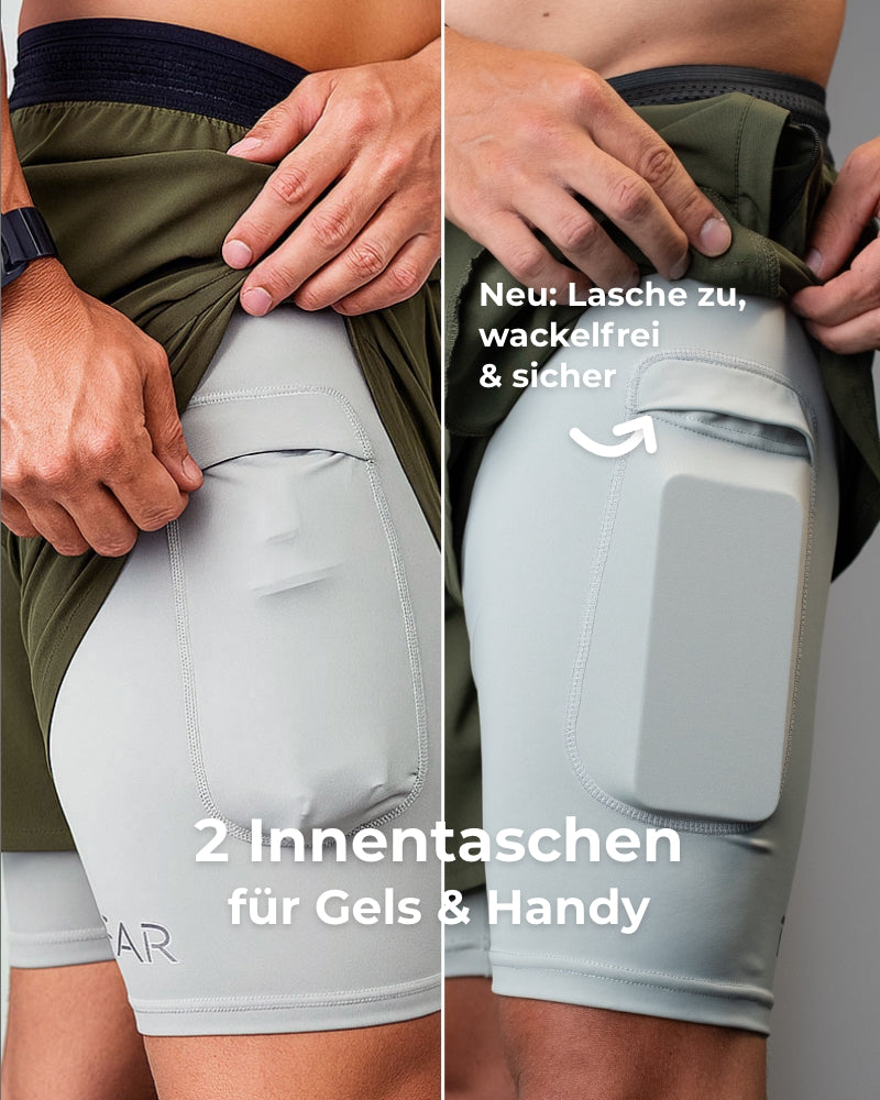 Grün/Silber
